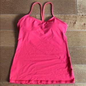 Watermelon colored lululemon top